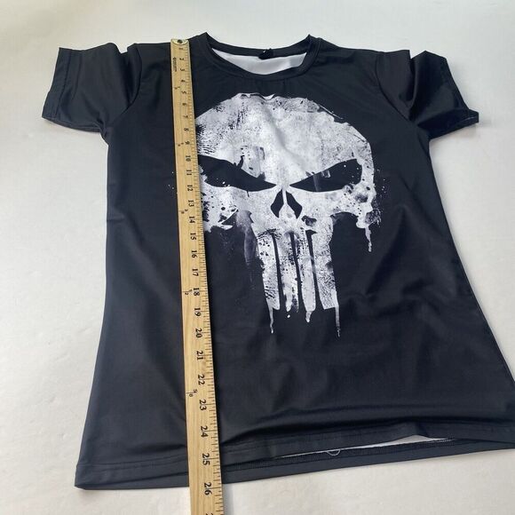 Punisher T Shirt Super Hero Skull‎ Comic Cool Tee Unisex Adult Size L Black - Picture 6 of 14